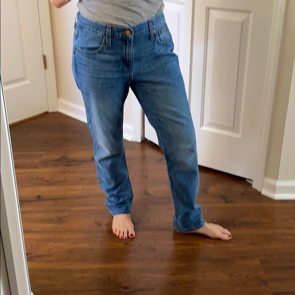 J. Crew Broken In Boyfriend Jeans
